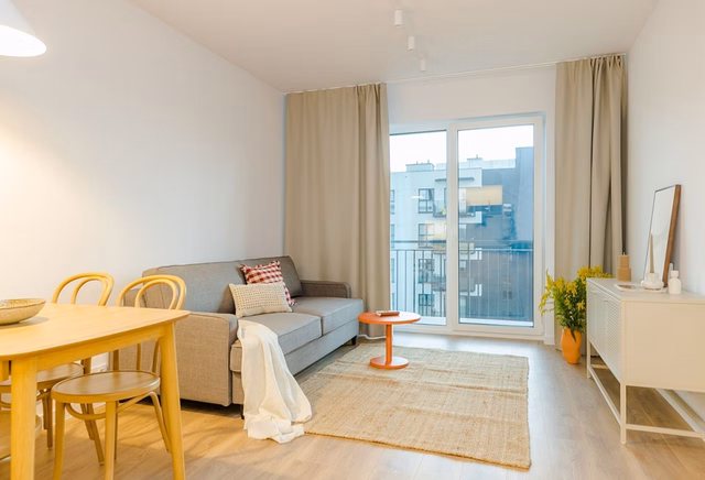 3-pokojowe | 54.22 m2 | Balkon | Internet w cenie | Bezpośrednio