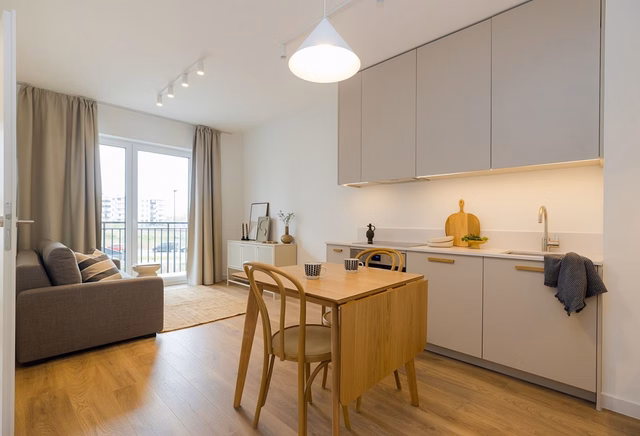 2 - pokojowe mieszkanie | 44.36 m2 | Balkon | Internet 