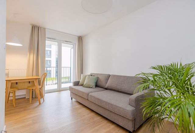 3-pok | 53 m2 | Bez prowizji | Ogród 17 m2 od dziedzińca