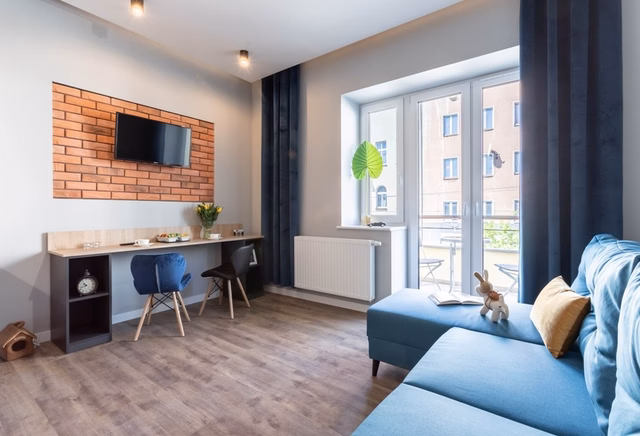 Nowoczesna kawalerka z balkonem w centrum Poznania