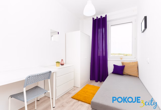 Pokój 1-osobowy nr 4, ul. Piecewska 20