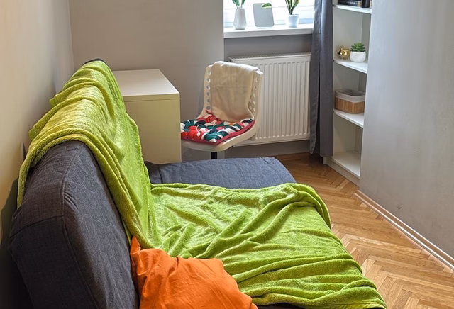 Jasny pokój 1-os. tuż przy Parku Tołpy i Architekturze, Barlickiego
