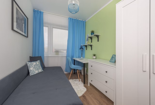 Pokój jednoosobowy - Wyrobka 1, Gdańsk Morena
