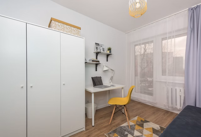 Pokój jednoosobowy z balkonem - Wyrobka 1, Gdańsk Morena