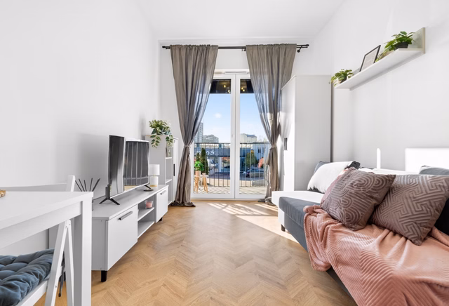 Nowoczesne mieszkanie | Balkon | Odra I Centrum