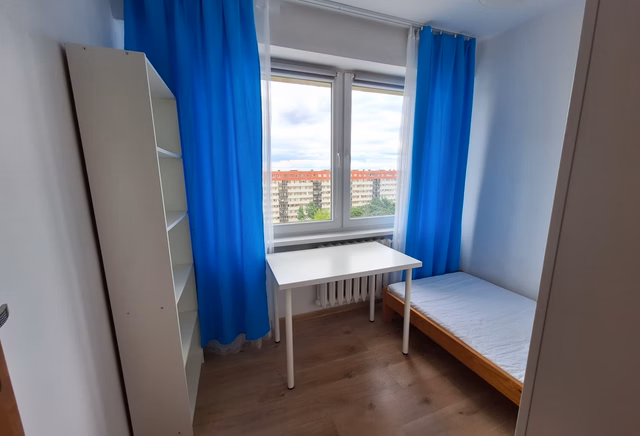 Pokój 1-os. z panoramicznym widokiem na miasto