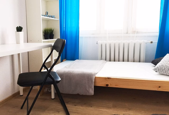 Pokój 1-os. z panoramicznym widokiem na miasto