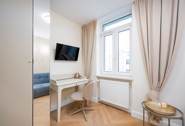 Studio apartment, Legionów Street 47