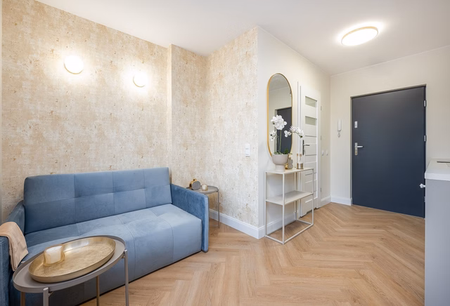 Studio apartment, Legionów Street 47