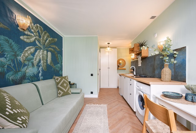 Studio apartment, Legionów Street 47
