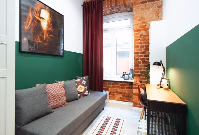 Single room no. 1 ul. Zielona 38/pl. Haller