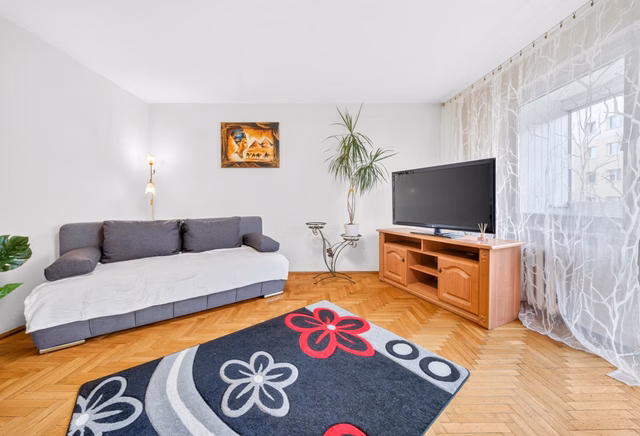 4 pokoje, 73 m², parter, balkon, Świerczewo.