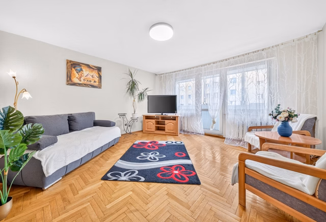 4 pokoje, 73 m², parter, balkon, Świerczewo.