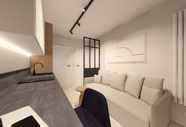 Studio apartment 1, 135K Piłsudskiego Street, WIMA estate