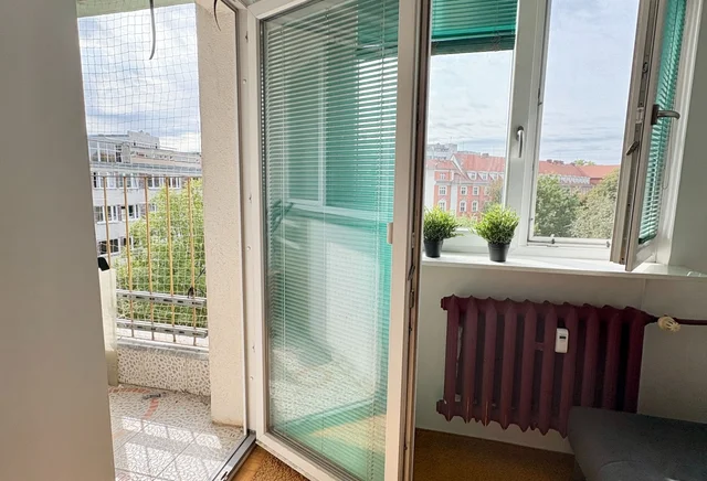 Pokój 1-osobowy z balkonem- ul. Jantarowa.