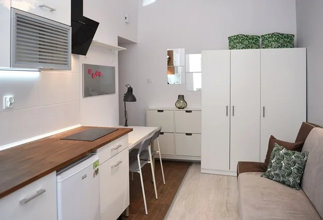 A cozy studio apartment at Narutowicza 39