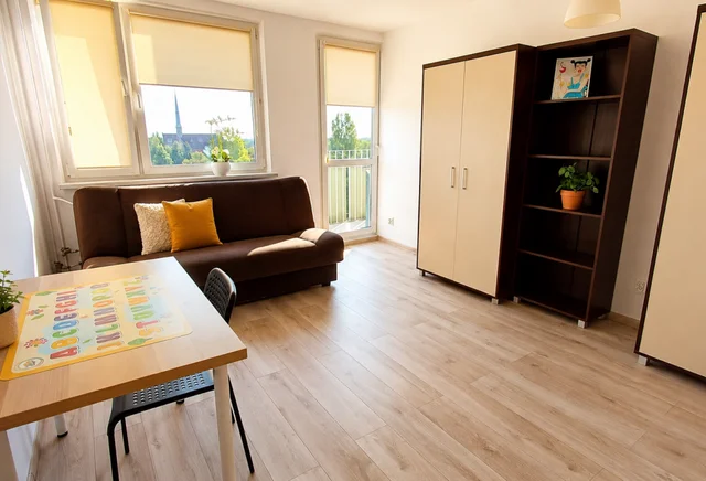 Pokój 1-osobowy nr 3, BALKON  ul. Kasprowicza 6