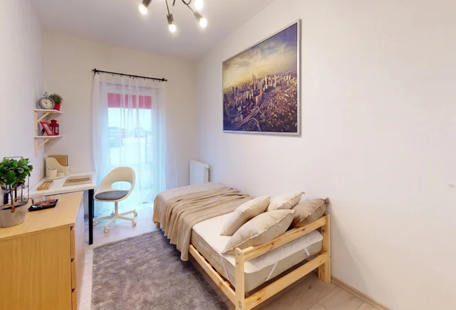 Wróblewskiego 21H, single room No. 1