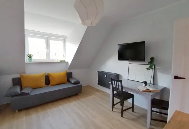 A two-room apartment in the Old Town with a beautiful view