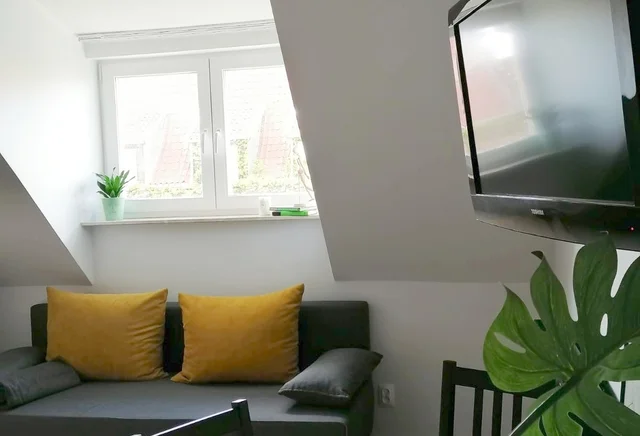 A two-room apartment in the Old Town with a beautiful view