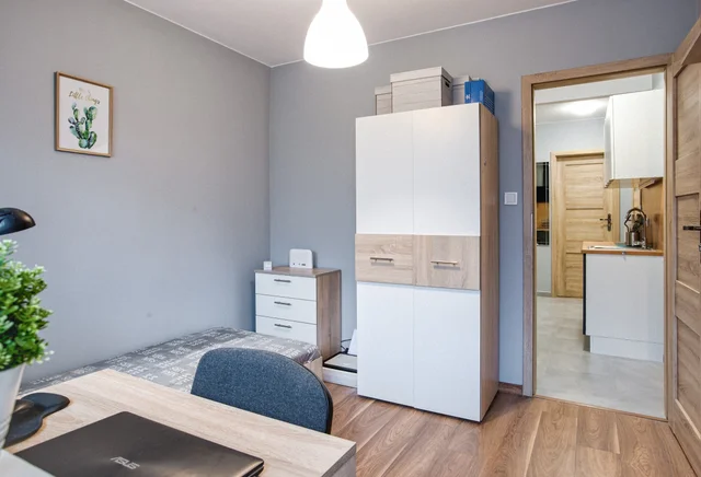 Single room #4 with balcony at Ostrobramska 134 Street