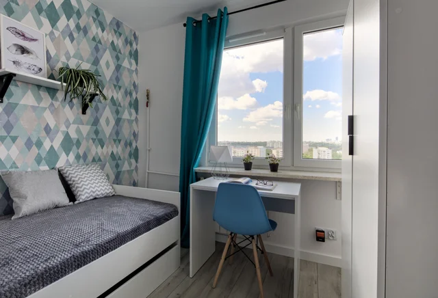 Single room #1 at Iberyjska 7 Street
