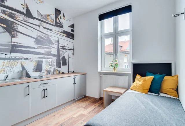 A modern apartment in the heart of city Katowice, Mariacka 13 (P10) single flat