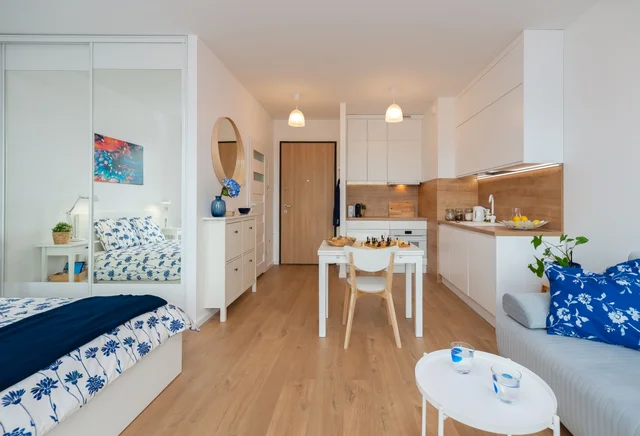 BALTICO One-room flat, Hallera 134 Gdańsk-Wrzeszcz