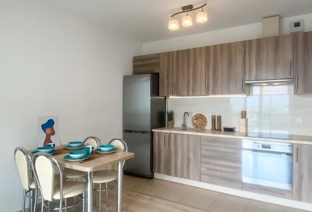 Comfortable studio apartment with a balcony, Leszczynowa 76B