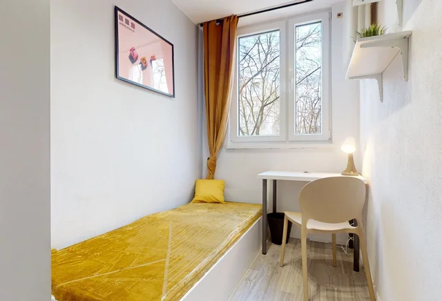Single room #3 at Krasiczyńska 5 Street