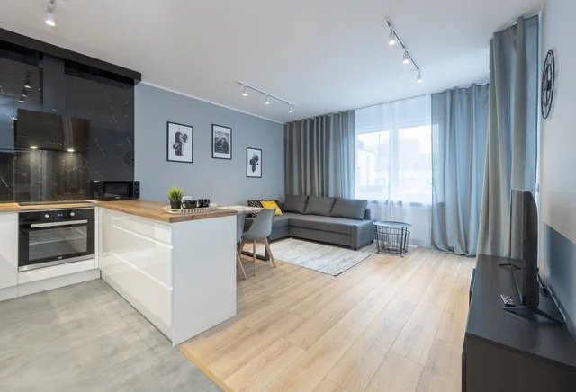 Nowoczesny 2 pokojowy apartament z garażem | Jasińskiego 15