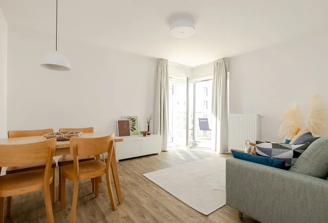 3-pokojowe | 59.8 m2 | Balkon | Internet w cenie | Bezpośrednio