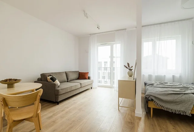 Studio | 33.28 m2 | Balkon | Internet w cenie | Bezpośrednio