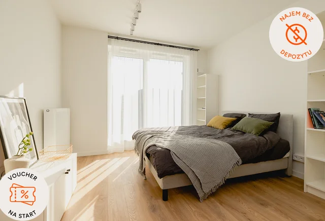 RABAT ! Studio z loggią 30.53 m2 | WIFI | Browary & Norblin