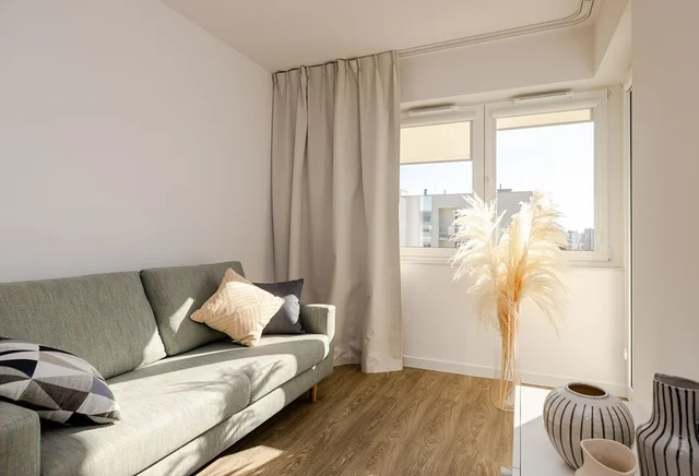 2-pok | 33.4 m2 | Balkon | 8 piętro | Panorama Warszawy | Parking