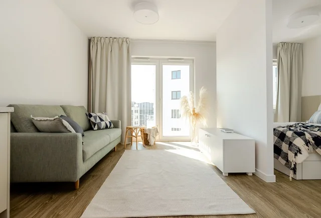Studio | 32.2 m2 | Balkon | Internet w cenie | Bezpośrednio