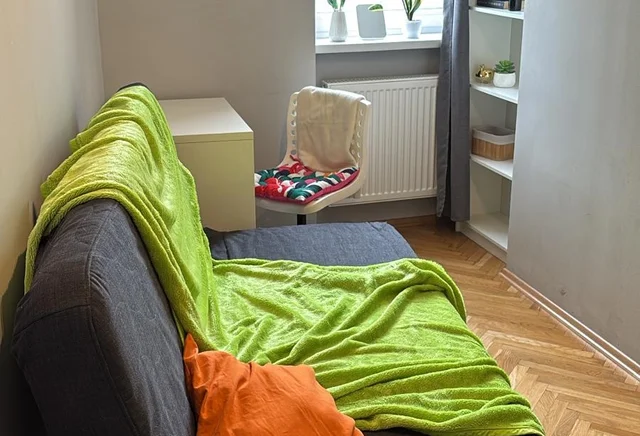 Jasny pokój 1-os. tuż przy Parku Tołpy i Architekturze, Barlickiego