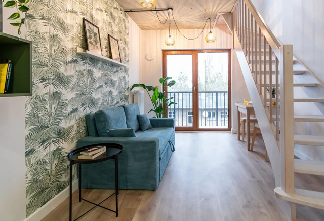 Атмосферна дворівнева квартира