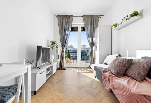 Nowoczesne mieszkanie | Balkon | Odra I Centrum