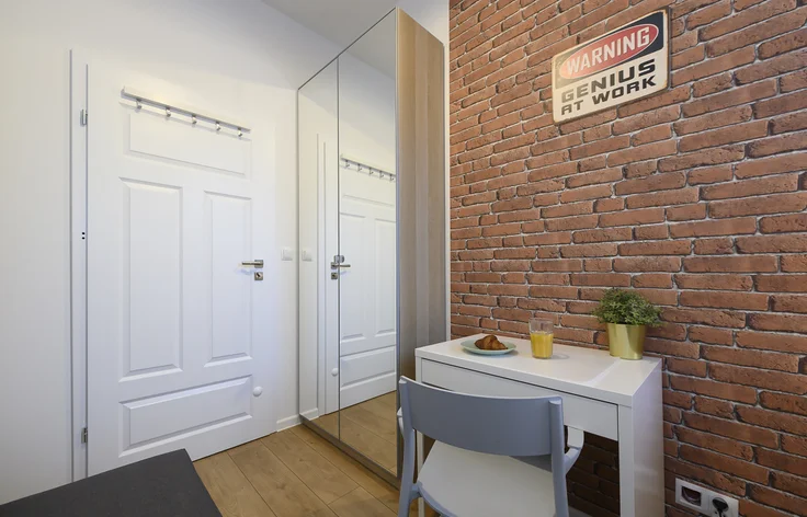 Pokój B2 w mieszkaniu 2-pokojowym ul. Zamieniecka 87 przy pl. Szembeka